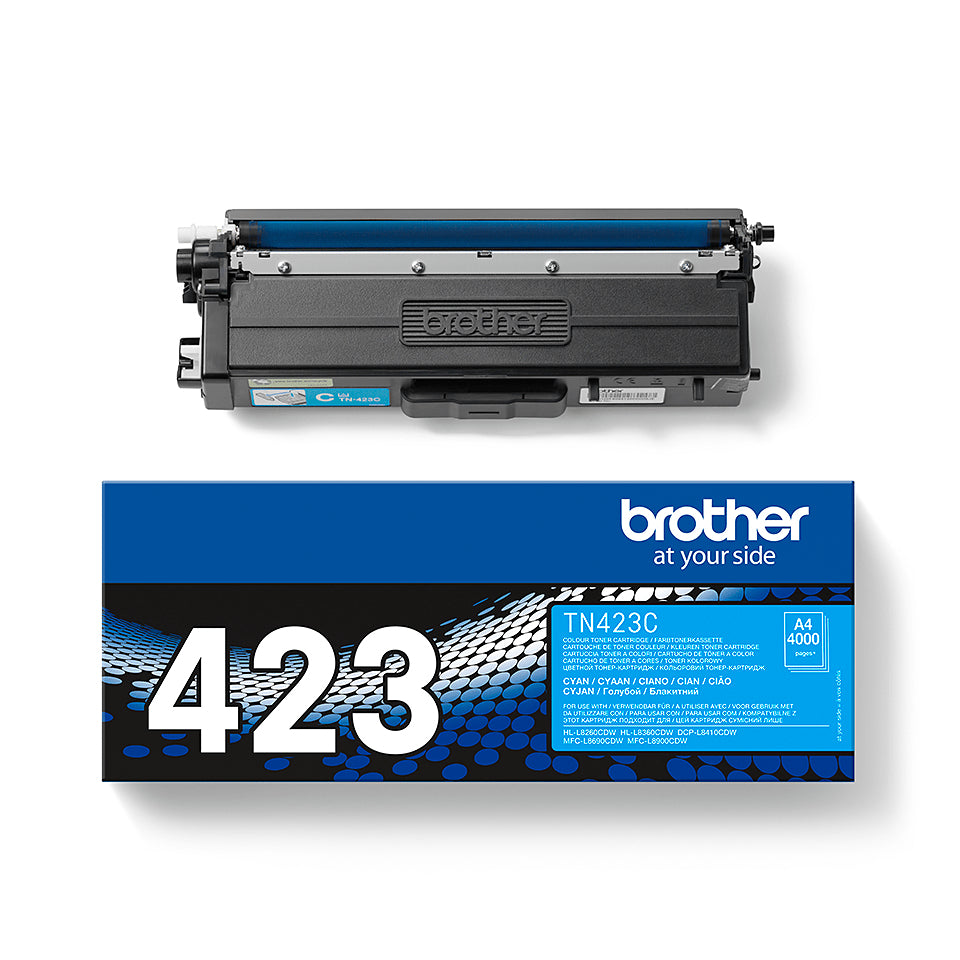 Brother Toner – cyan, 4000 Seiten
