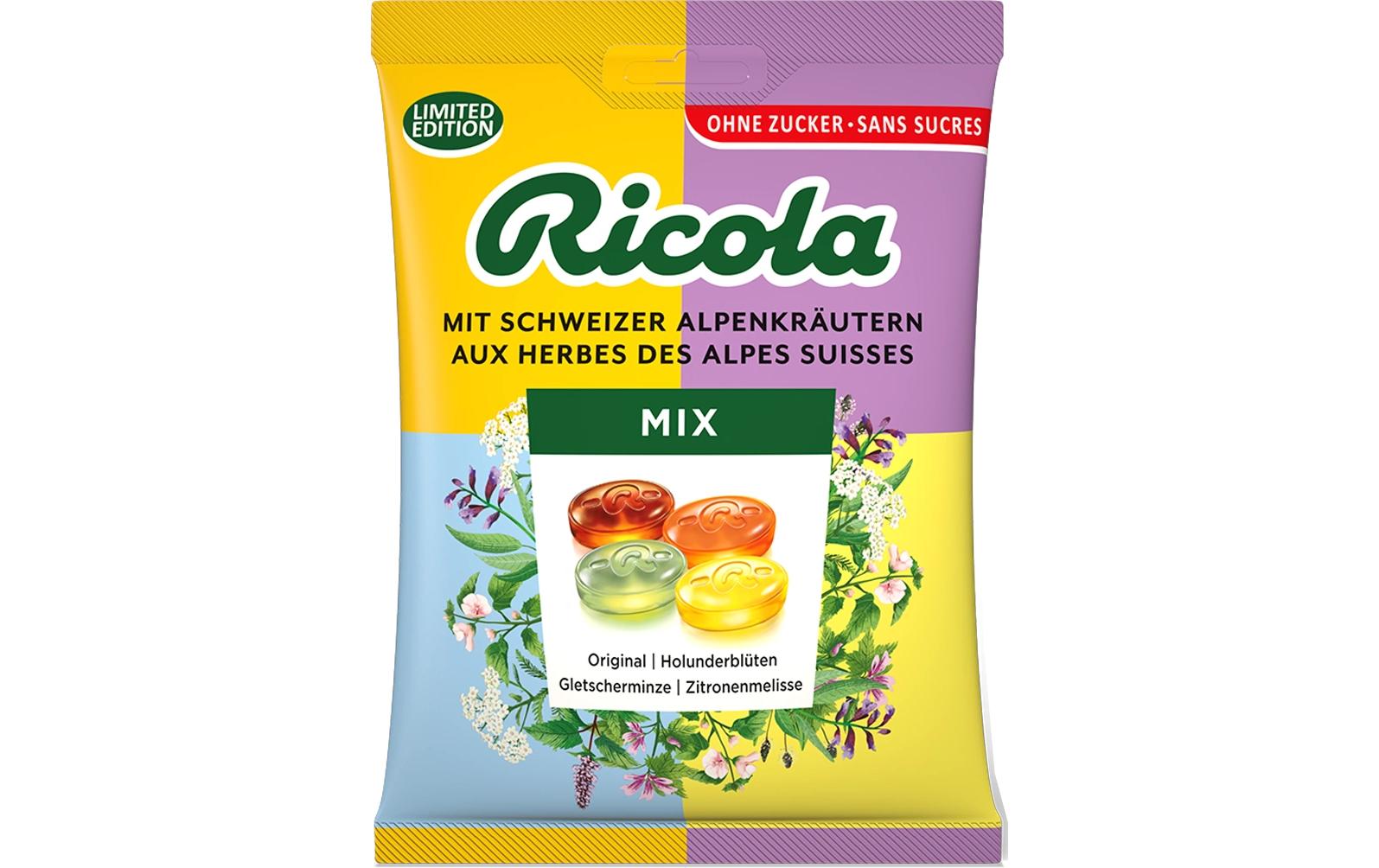 Ricola Kräuterbonbons – Kräutermix – 125 g