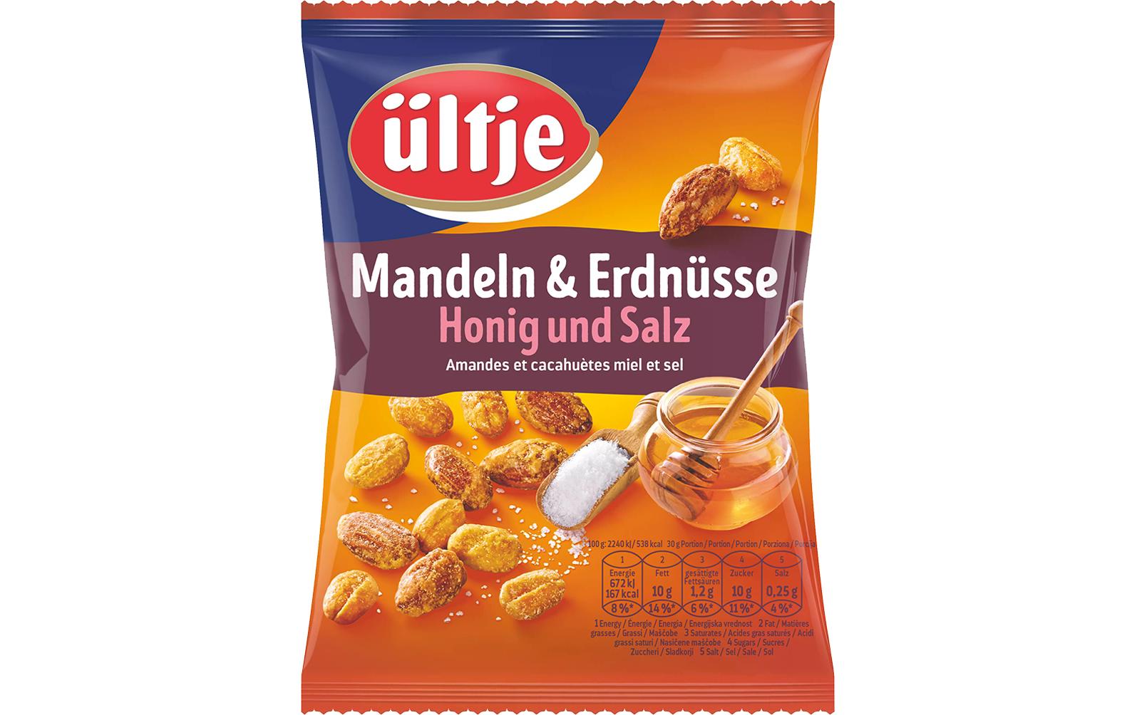 Ültje Nussmix – Honig & Salz – 200 g