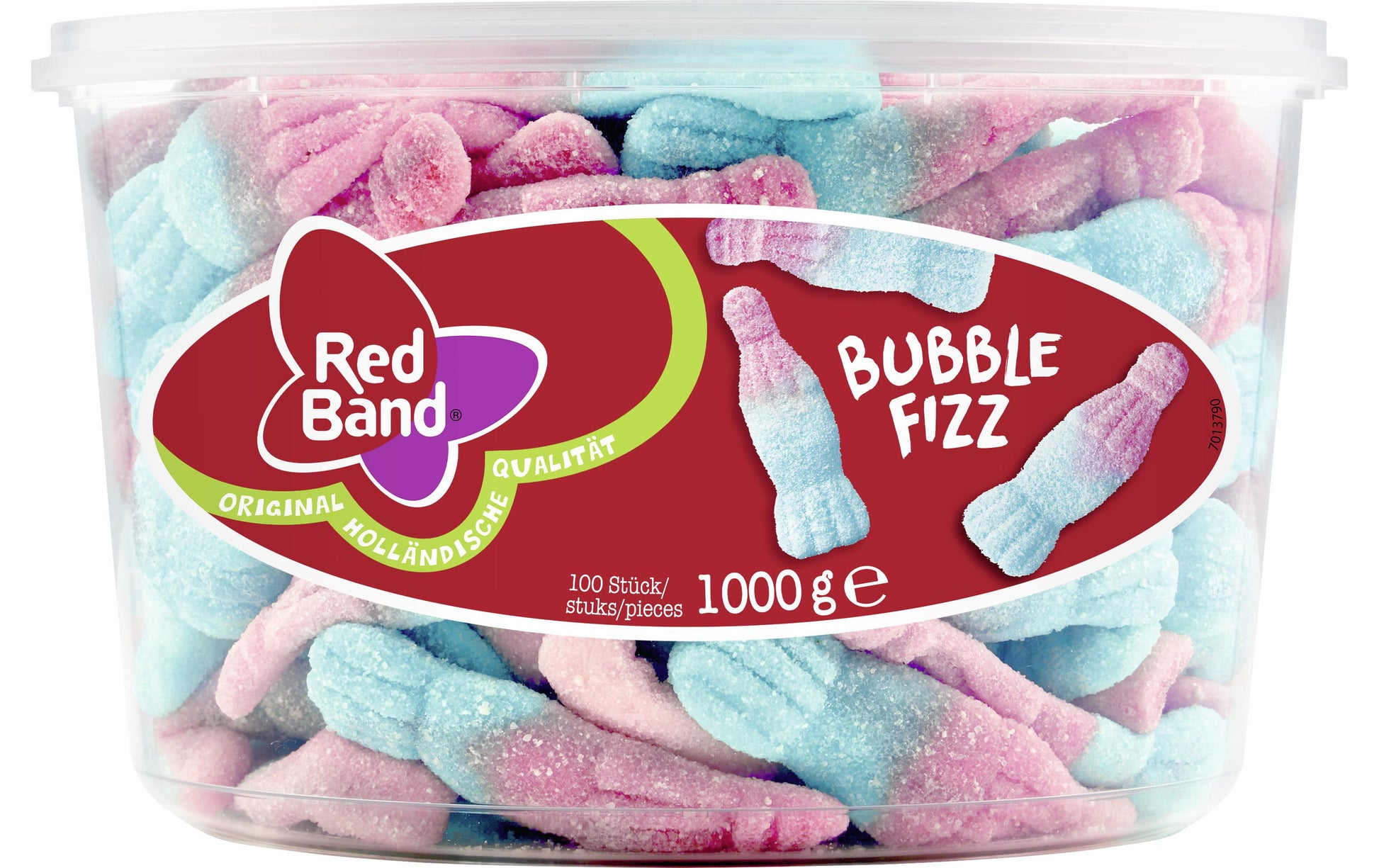 Red Band Bubble Fizz Gummibonbons, glutenfrei – 1 kg
