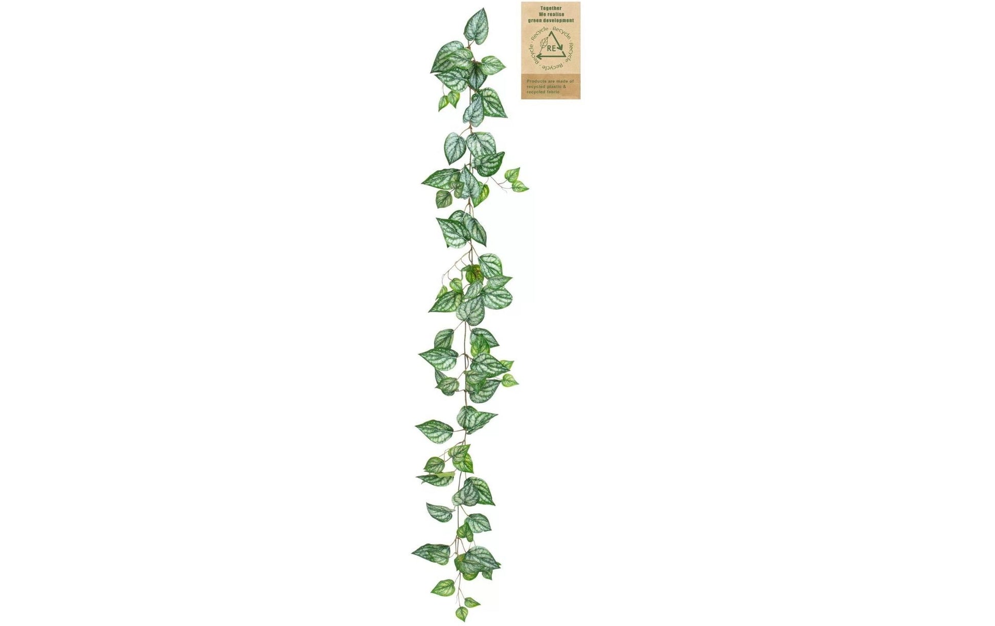 Botanic-Haus Girlande – 150 cm – 6-teilig – Stoff & recycelter Kunststoff, mehrfarbig