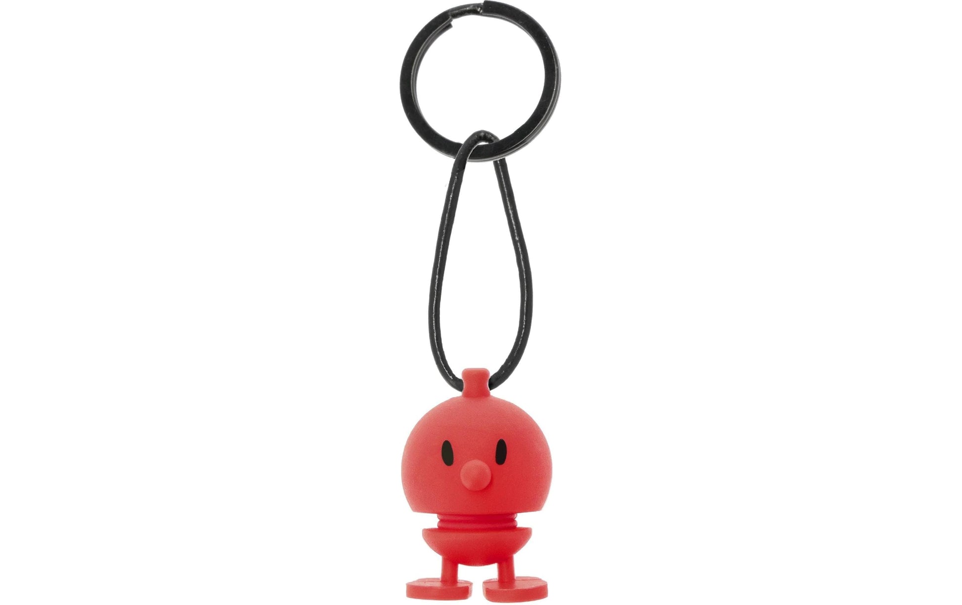 Hoptimist Schlüsselanhänger – Silikon, Rot, 15 × 30 mm