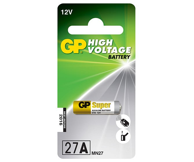 GP Batteries 27A Batterie, Alkaline, 12 V – 1 Stk.