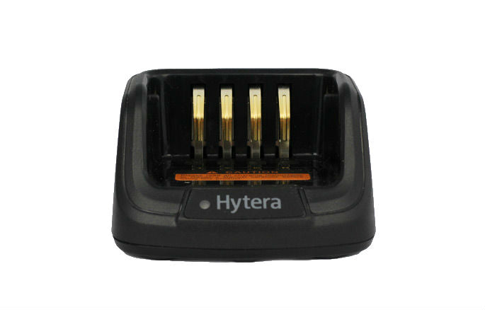 Hytera CH10A07 Batterieladegerät 1× – Li‑Ion/NiMH – für PD505, PD505LF, PD565 und andere – schwarz