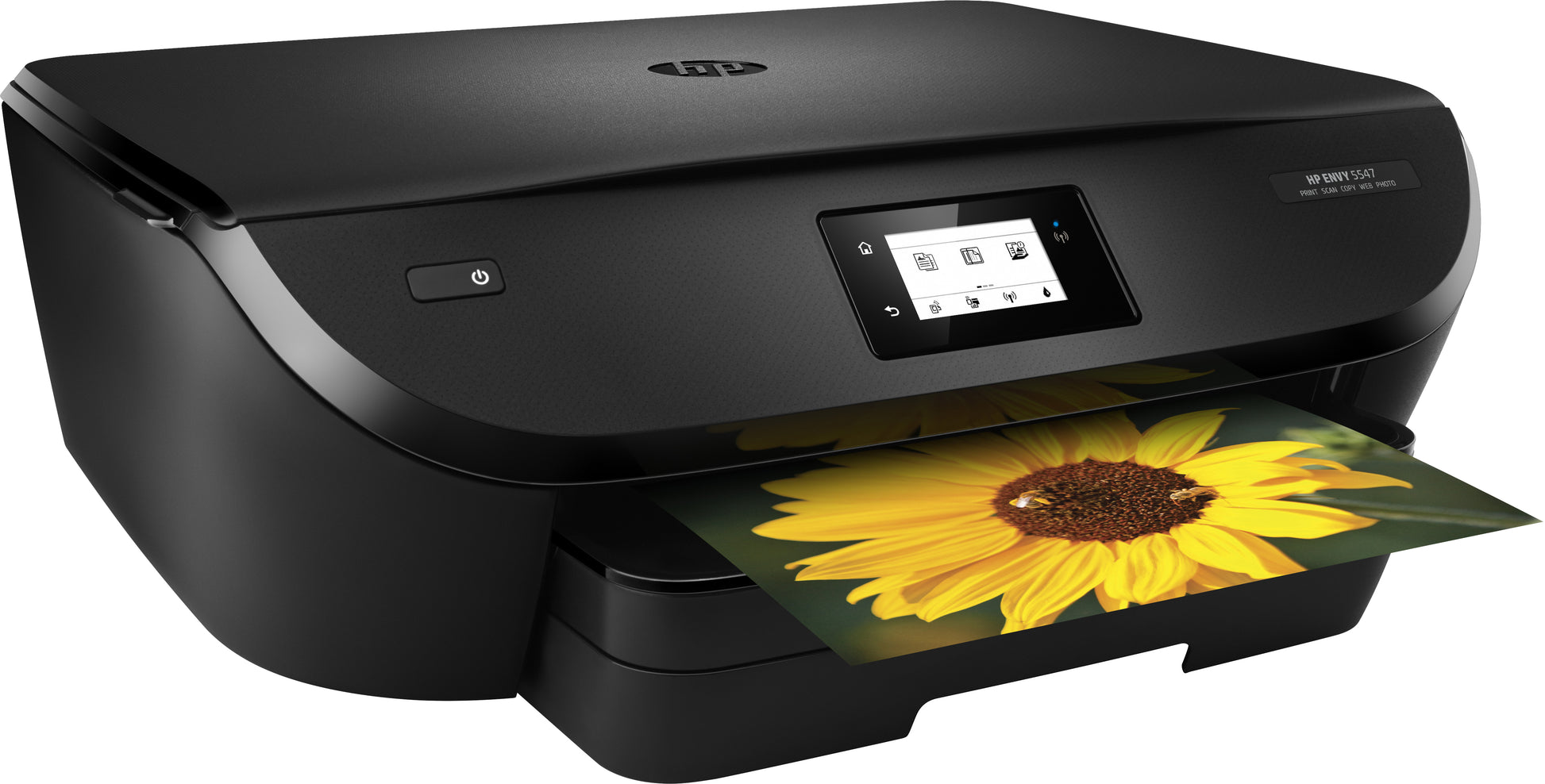 HP ENVY 5547 – Farbtintenstrahl-Multifunktionsdrucker, A4, 3-in-1, Duplex, ADF, WLAN, Touchscreen