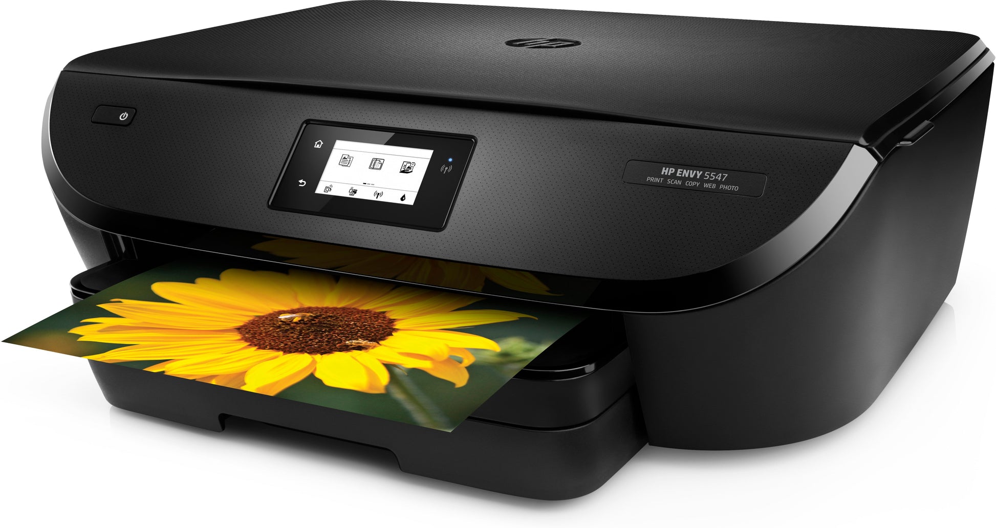 HP ENVY 5547 – Farbtintenstrahl-Multifunktionsdrucker, A4, 3-in-1, Duplex, ADF, WLAN, Touchscreen