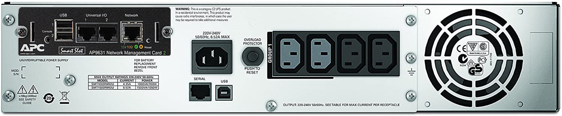 APC Netzteil – 230 V