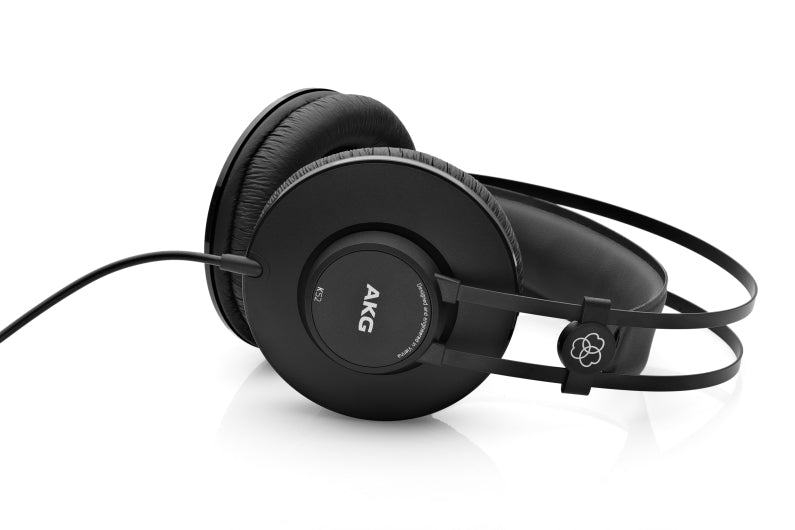 AKG K52 DJ-Kopfhörer – Over-Ear, Kabel, 3,5 mm Klinke, Schwarz