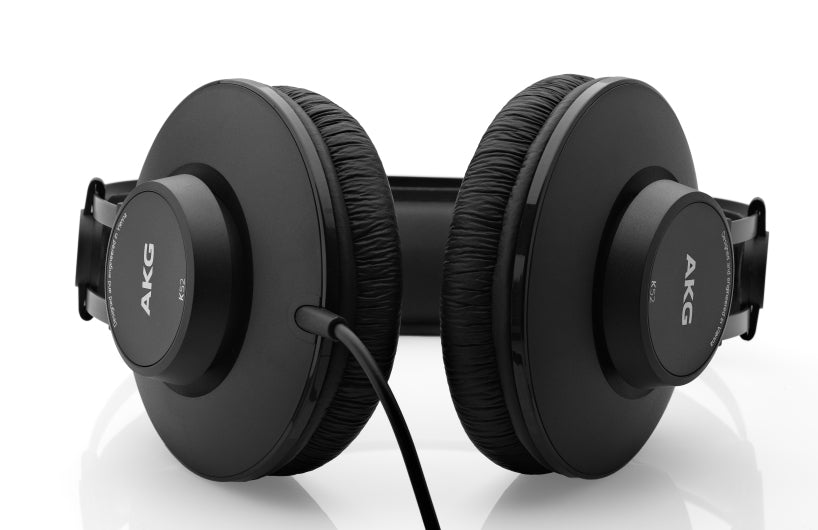 AKG K52 DJ-Kopfhörer – Over-Ear, Kabel, 3,5 mm Klinke, Schwarz