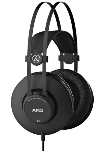 AKG K52 DJ-Kopfhörer – Over-Ear, Kabel, 3,5 mm Klinke, Schwarz
