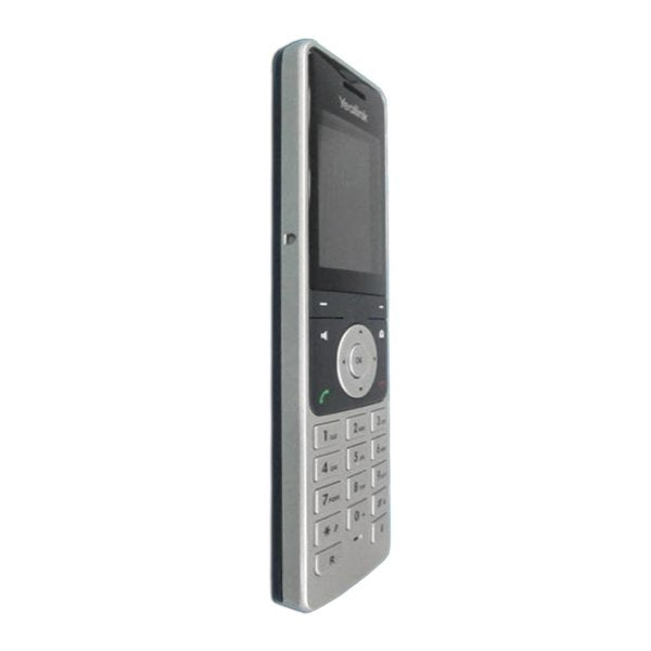 Yealink SIP-W56H – DECT-Mobilteil, inkl. Ladestation, für Yealink W56P, Schwarz/Silber