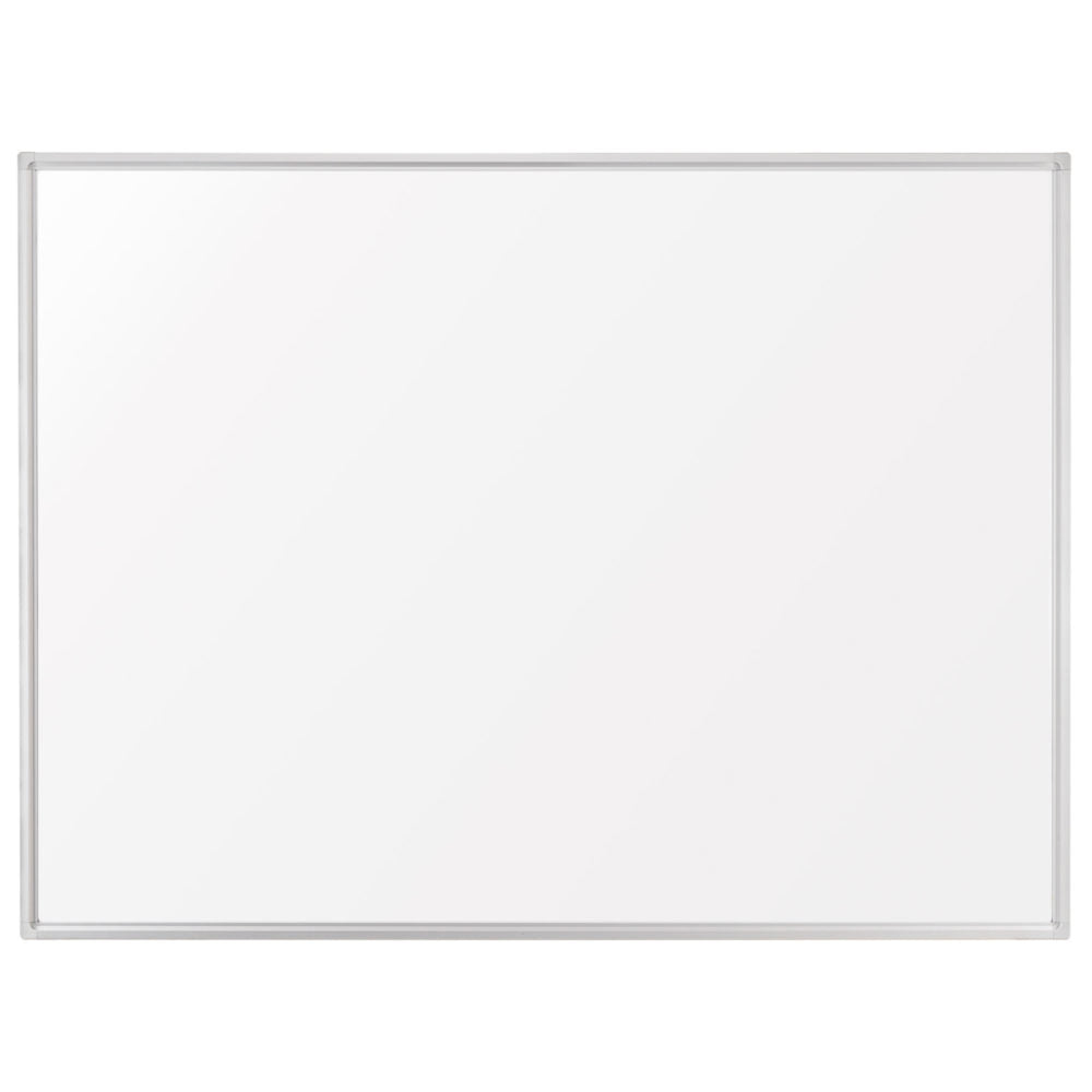 Franken Whiteboard – 120 × 90 cm, Emaille, Aluminiumrahmen, Wandmontage, inkl. Ablage