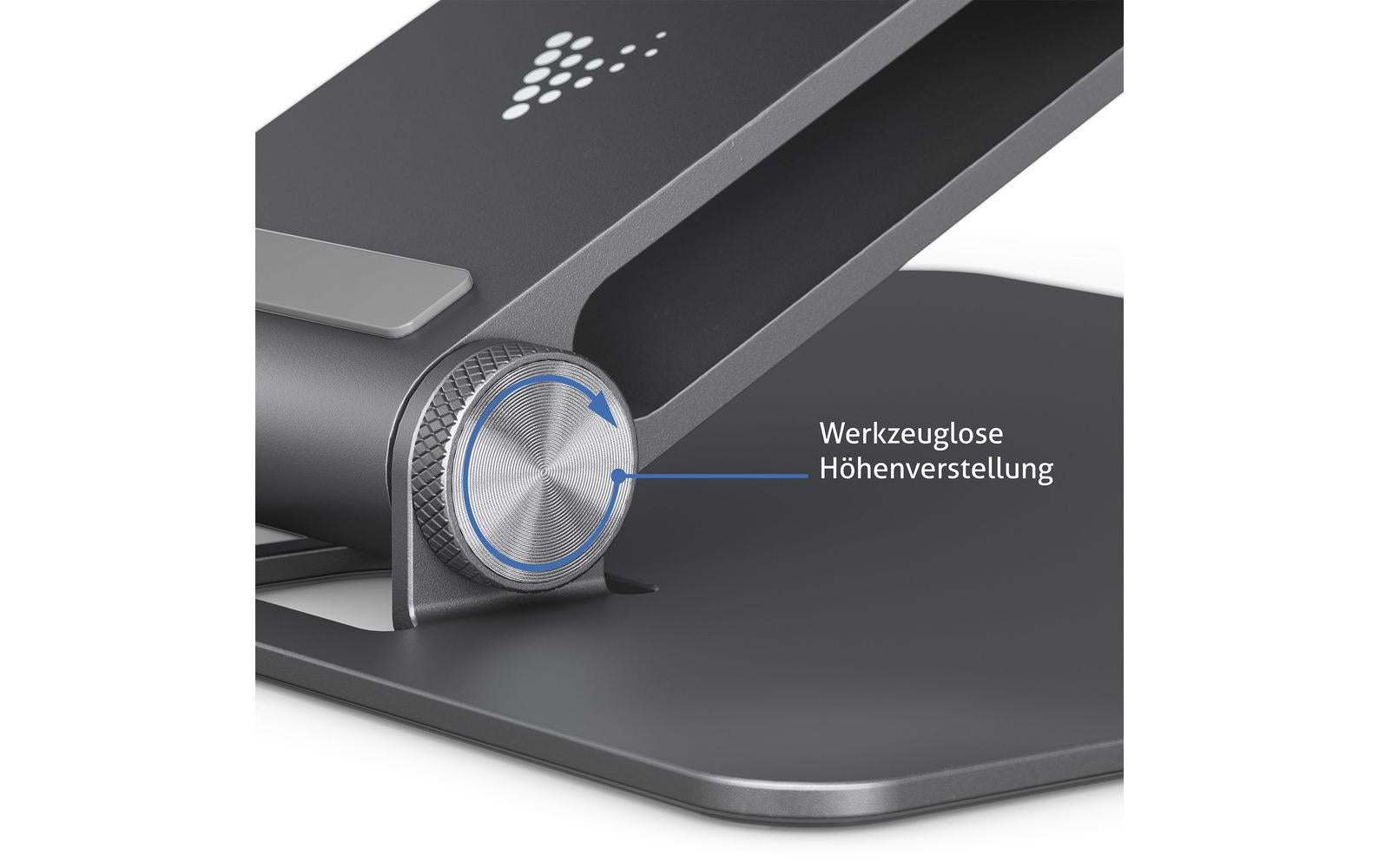 PureLink Laptop-Ständer – bis 17,3", höhenverstellbar, bis 3 kg – Grau