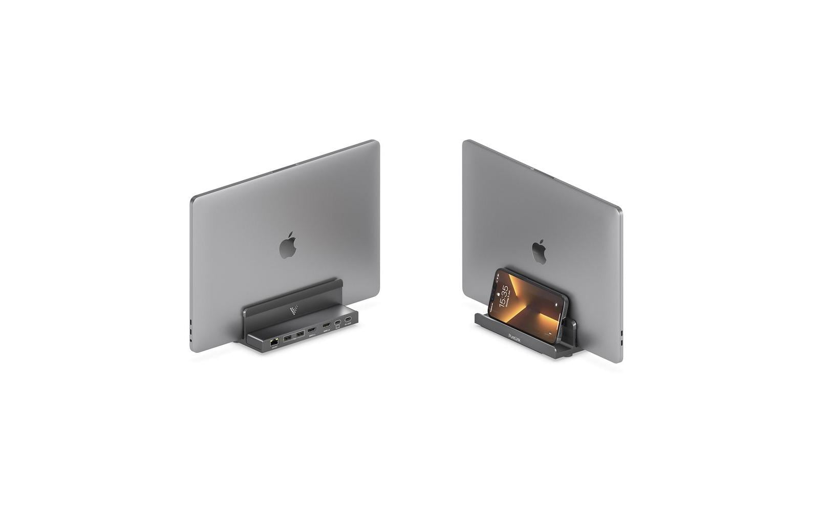 PureLink VL-DS100 Dockingstation – USB-C, 2× HDMI, 2× USB-A, 100 W PD, GbE, für Laptops