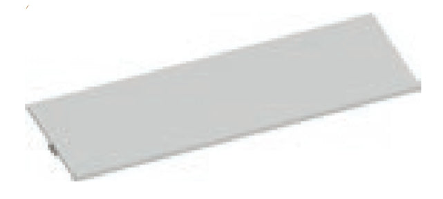 Bachmann TOP FRAME Einbausteckdosenleiste, Einbau, 100×90×300 mm – silber