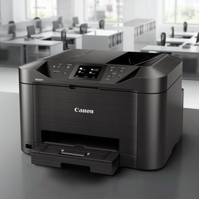 Canon MAXIFY MB5150 – Farb-Tintenstrahl-Multifunktionsdrucker, A4, 4-in-1, Duplex, ADF, WLAN/LAN, AirPrint