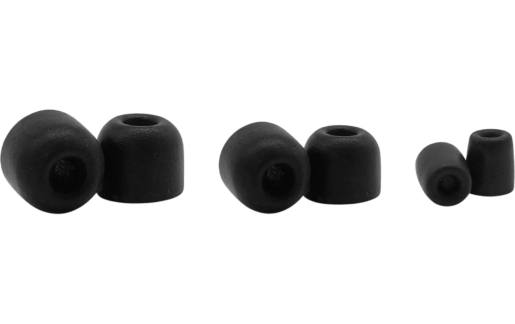 Shure EACYF1-6KIT – Ersatz-Ohrpolster/Refresh-Kit – für Shure SE-Series – Schaum, S/M/L – Schwarz – 6er-Set