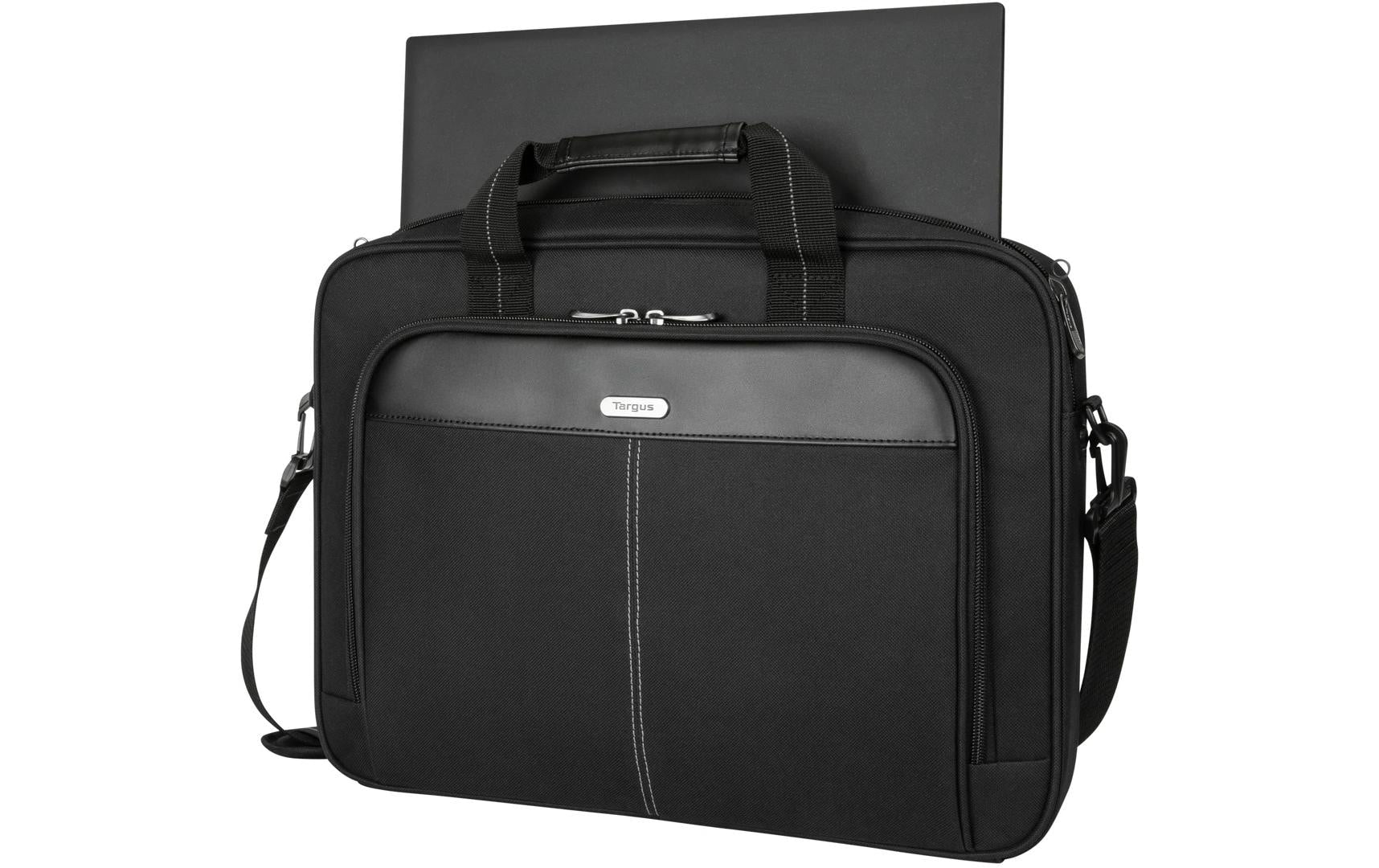Targus Notebook-Tasche 15,6" – Abnehmbarer Schultergurt, Trolley-Haltegurt – Schwarz