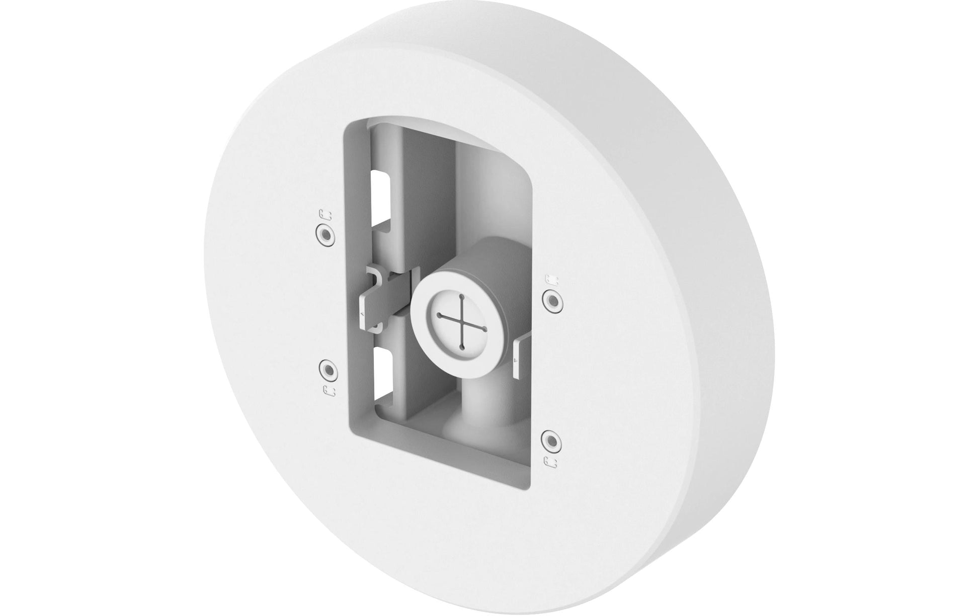 Hanwha SBD-180PMW Masthalterung – Mastmontage, vandalismussicher, für PNV-A6081R, PND-A6081RV, C6083RV und andere