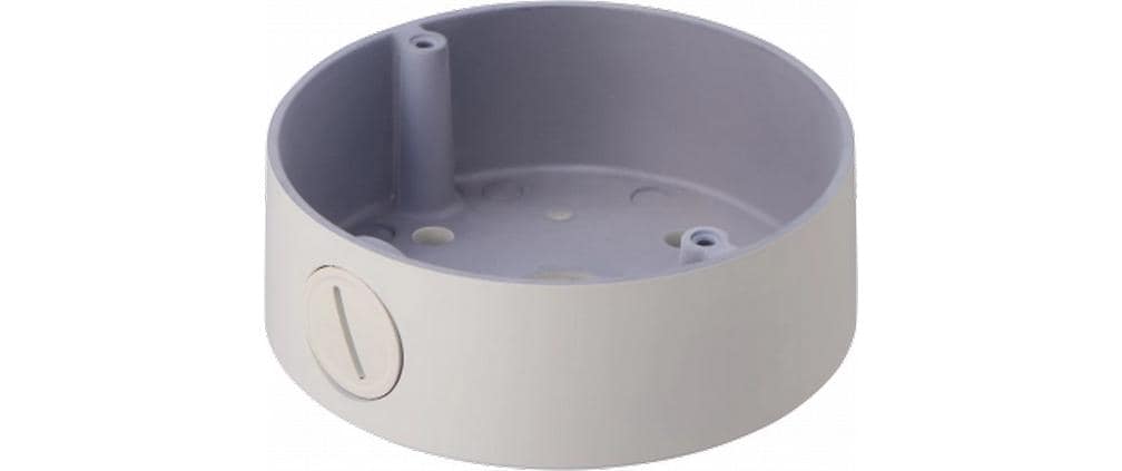 Hanwha Anschlussbox SBV-116B – Wandmontage, vandalensicher, Outdoor, Weiss