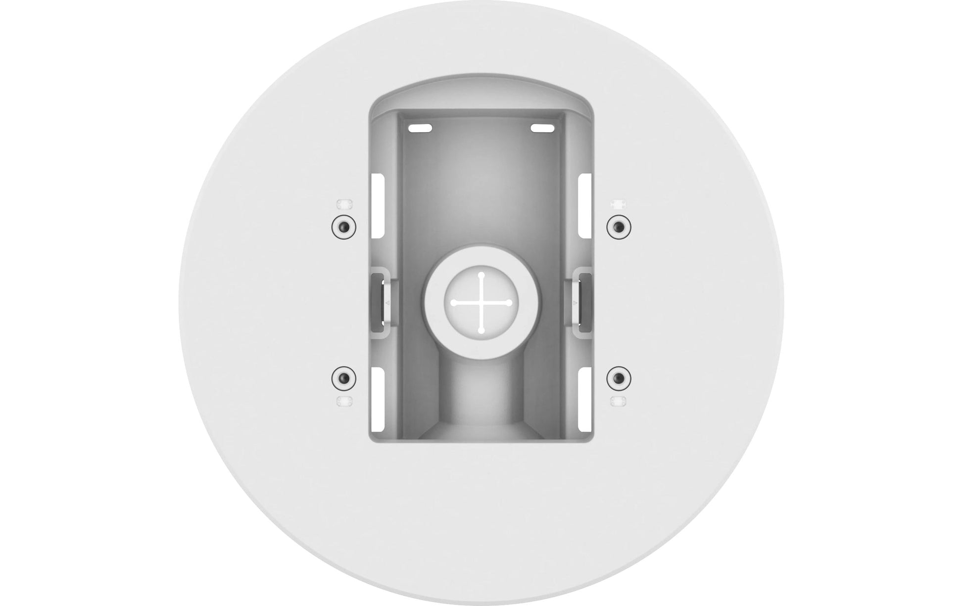 Hanwha SBD-180PMW Masthalterung – Mastmontage, vandalismussicher, für PNV-A6081R, PND-A6081RV, C6083RV und andere