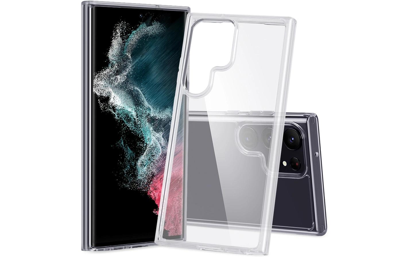 nevox StyleShell SHOCKFlex – Backcover – für Samsung Galaxy S24 Ultra, TPU, Transparent