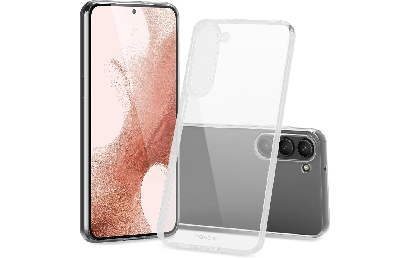 nevox StyleShell Flex – Backcover – für Samsung Galaxy S24 Plus, TPU, Transparent