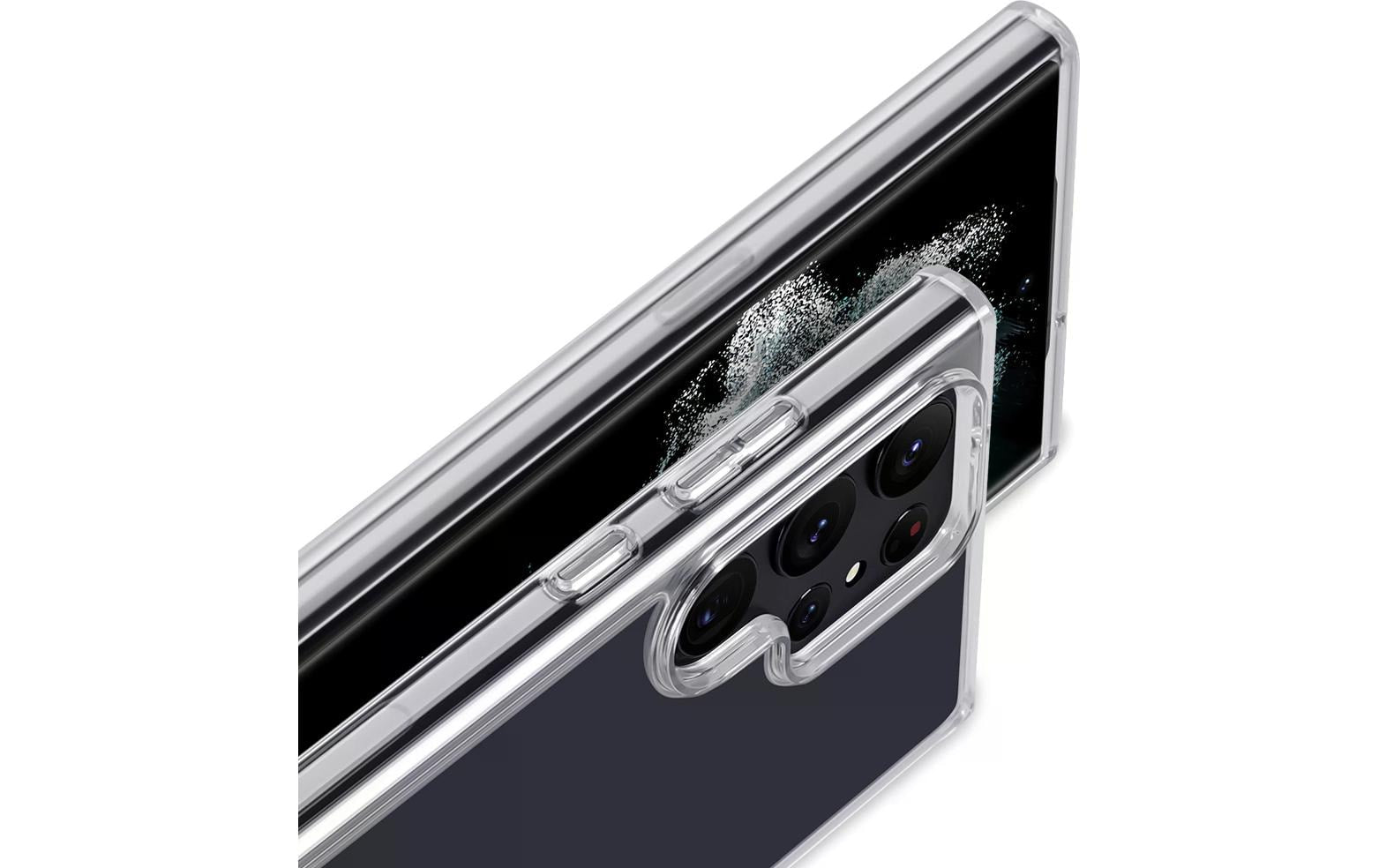 nevox StyleShell SHOCKFlex – Backcover – für Samsung Galaxy S24 Ultra, TPU, Transparent