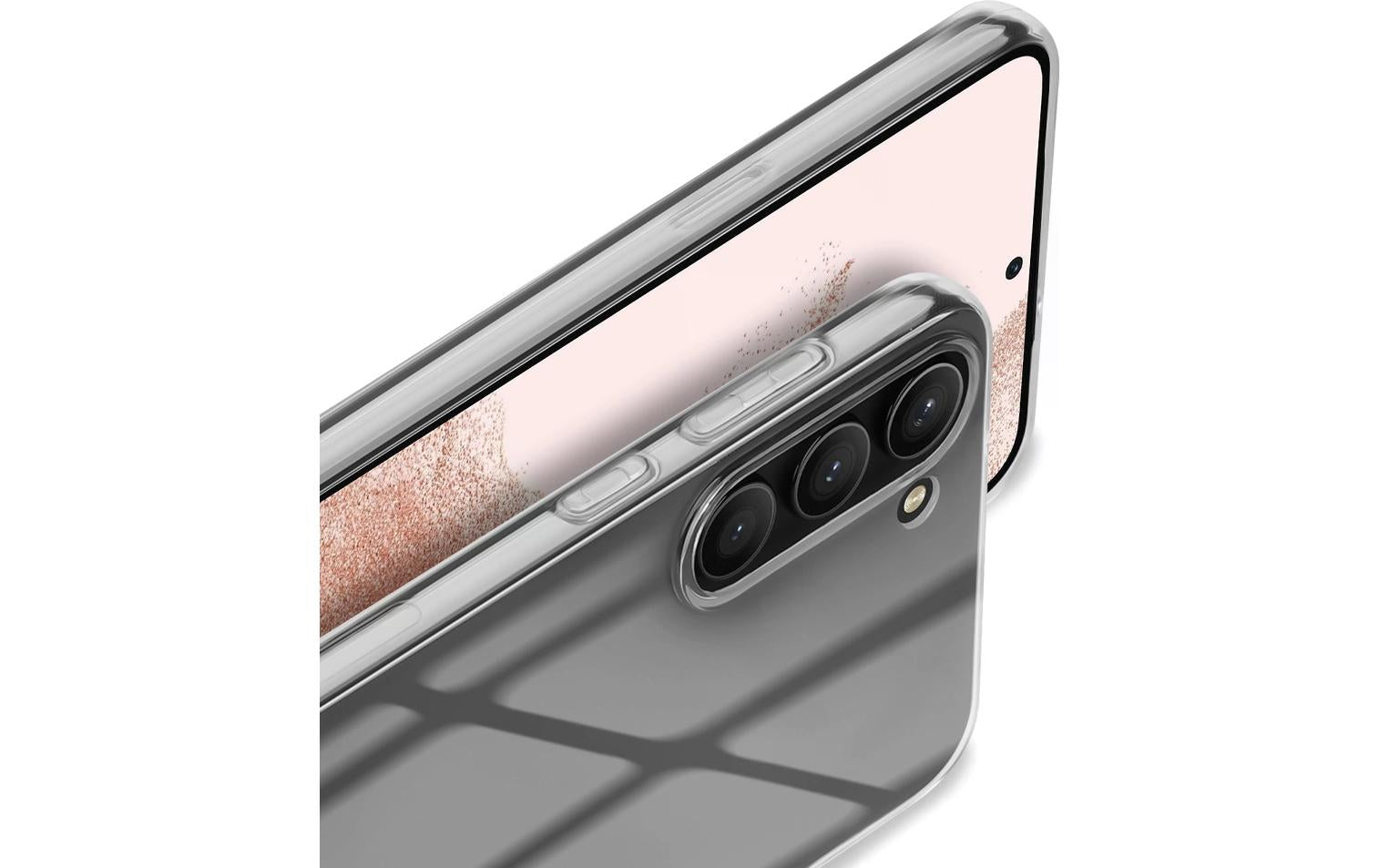 nevox StyleShell Flex – Backcover – für Samsung Galaxy S24 Plus, TPU, Transparent