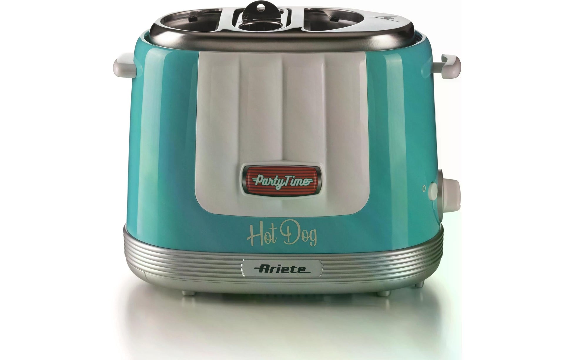 Ariete Hot Dog-Toaster ARI-206-BL – 650 W, 2 Hot Dogs, 5 Stufen – Hellblau