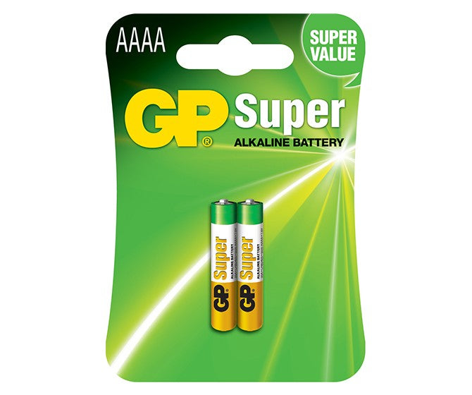 GP Batteries AAAA Batterien, Alkaline, 1,5 V – 2 Stk.