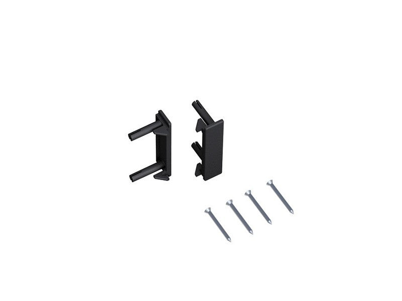 Bachmann Kabel-Clip, Schrauben enthalten, Set 2 Stk. – für Bachmann STEP BASE/STEP ALU – schwarz