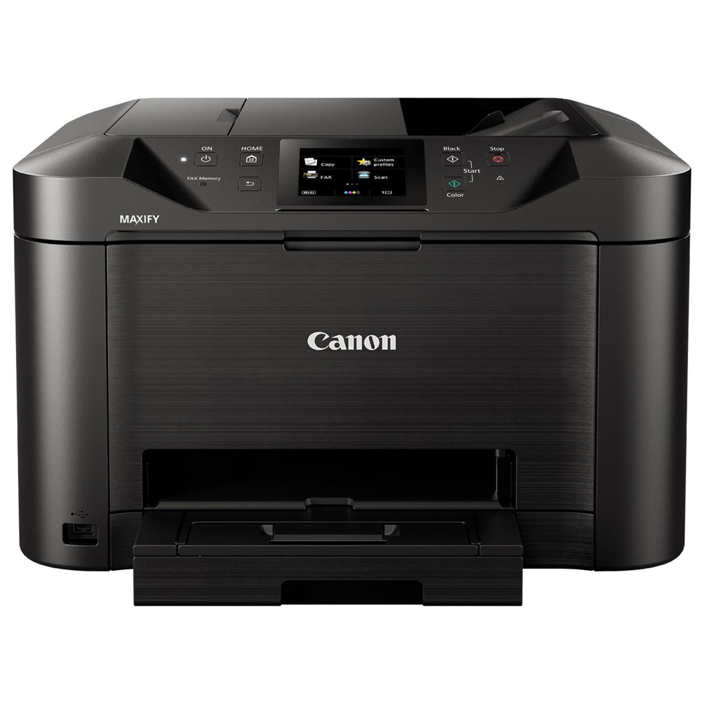 Canon MAXIFY MB5150 – Farbiges Tintenstrahl-MFP A4, 4-in-1 – USB – Duplex, Duplex-ADF – 24 S./Min. S/W