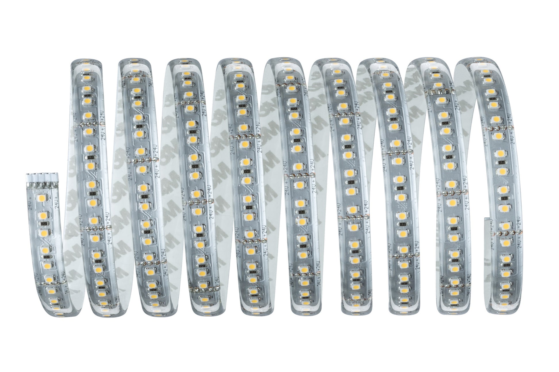 Paulmann LED-Strip MaxLED 1000 – Starterset, 3 m, 3300 lm, 40 W, 2700 K, dimmbar, weiss, inkl. Netzteil