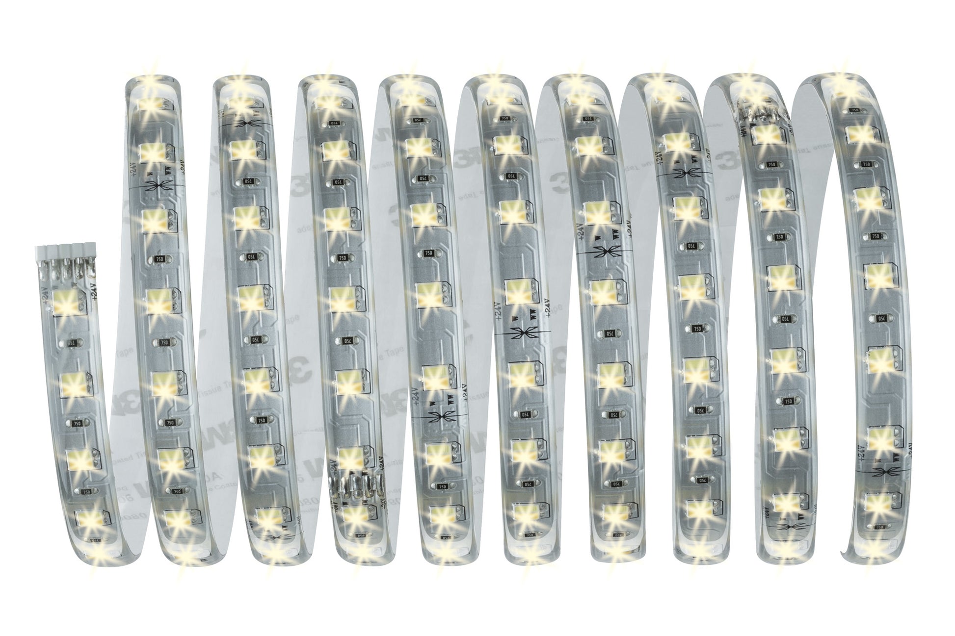 Paulmann LED-Strip MaxLED 500 TW – Starter-Set, 3 m, 1740 lm, 20 W, 3000–6500 K, dimmbar, weiss