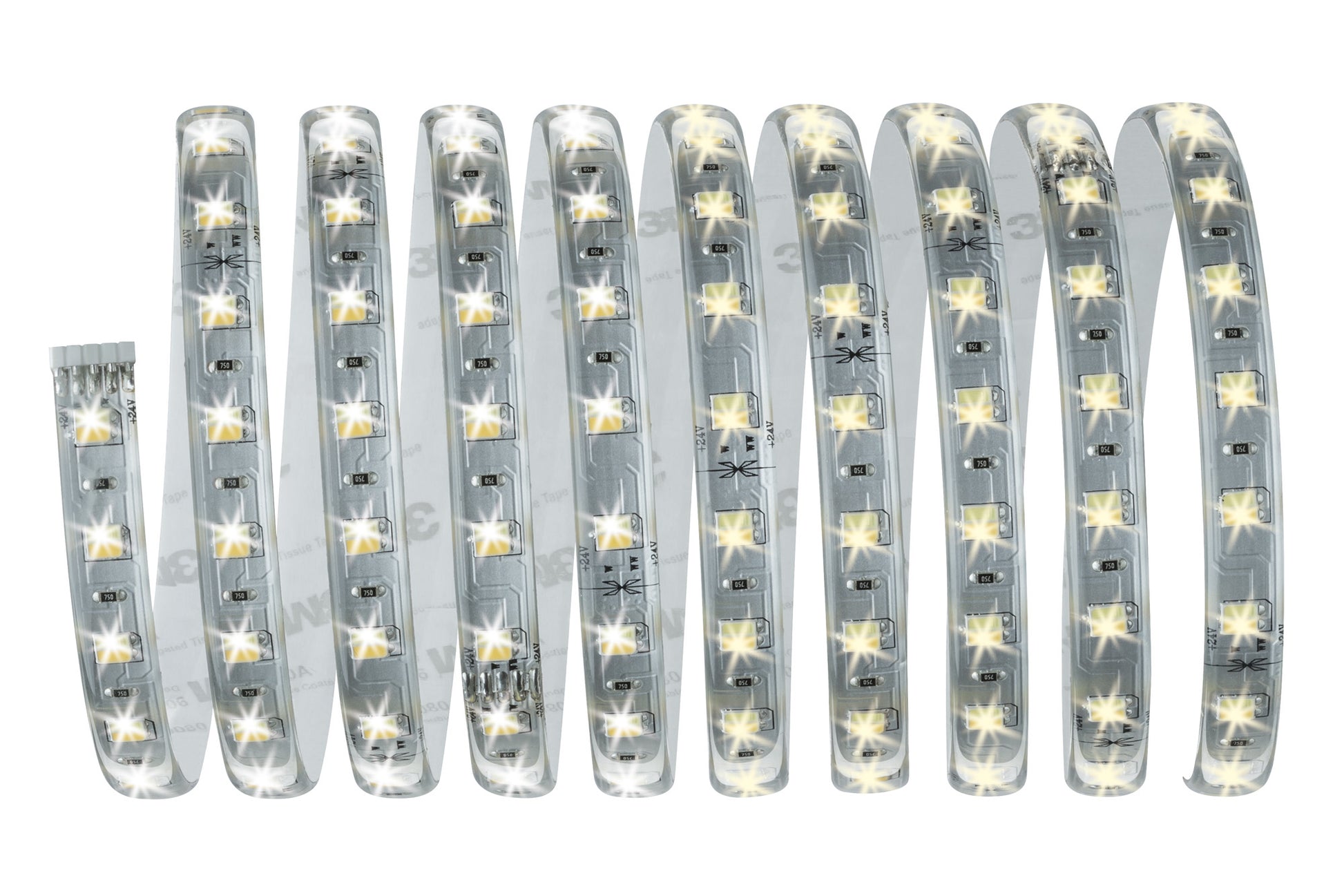 Paulmann LED-Strip MaxLED 500 TW – Starter-Set, 3 m, 1740 lm, 20 W, 3000–6500 K, dimmbar, weiss