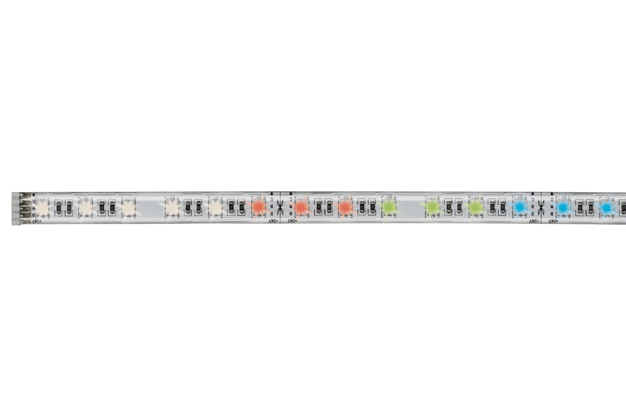 Paulmann LED-Strip/Leuchtstreifen 1 m – RGBW, 2700 K, 430 lm, 12 W – 1 Stk.