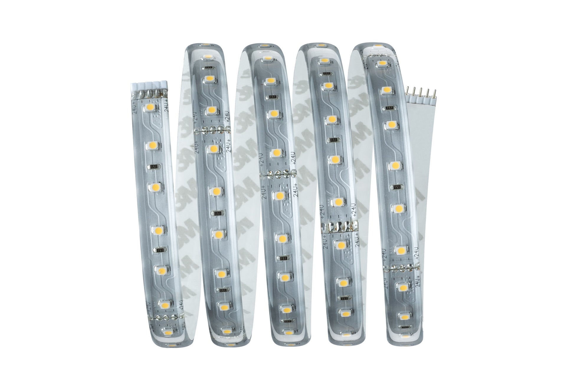 Paulmann LED-Strip MaxLED 500 – 1,5 m, 825 lm, 10 W, 2700 K, dimmbar, weiss, mit Netzteil