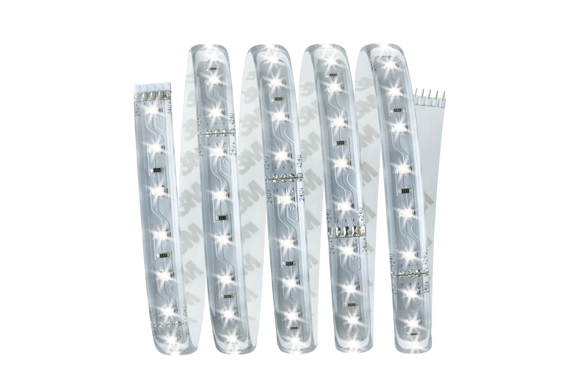 Paulmann LED-Strip MaxLED 500 – 1,5 m, 825 lm, 10 W, 2700 K, dimmbar, weiss, mit Netzteil