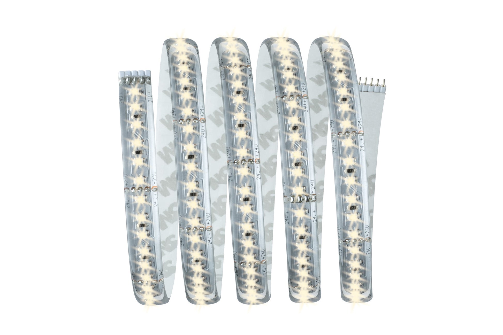 Paulmann LED-Strip – 1,5 m, 1650 lm, 20 W, 2700 K, dimmbar, weiss, mit Netzteil