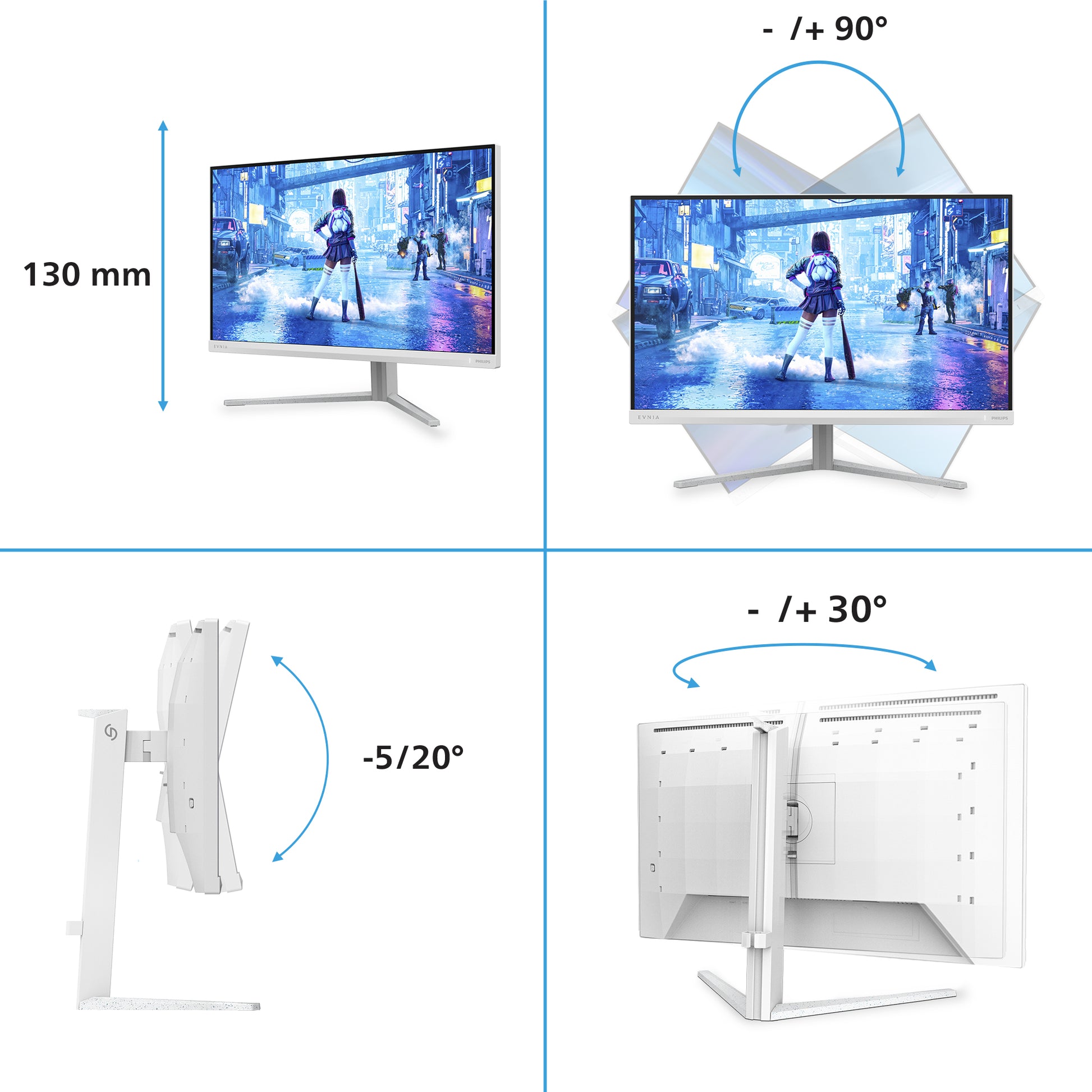 Philips 27M2N5201P/00 – 27", 1920 × 1080 (Full HD), IPS, HDR10