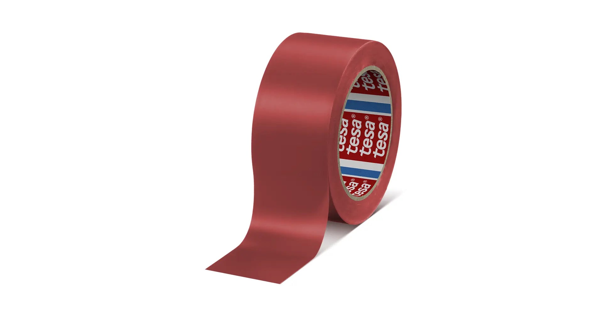 TESA Abdeckband – 50 mm × 33 m, rot, UV-beständig, wasserfest, für Keramik, Metall, PVC (Auswahl), 1 Stück