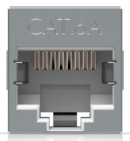Ubiquiti RJ-45-Kupplung – Cat6a, 10er Pack, Edelstahl, 16×31×16 mm