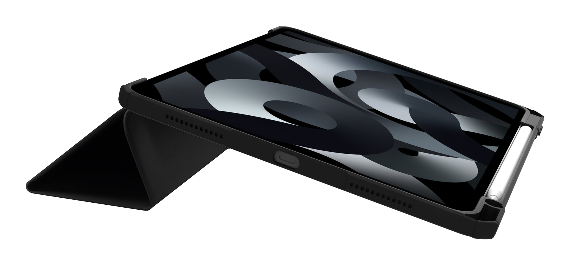 dbramante1928 Bulk-Mayfair Tablet-Hülle für Apple iPad Air 11" (4.–5. Gen., M2–M4) – Schwarz