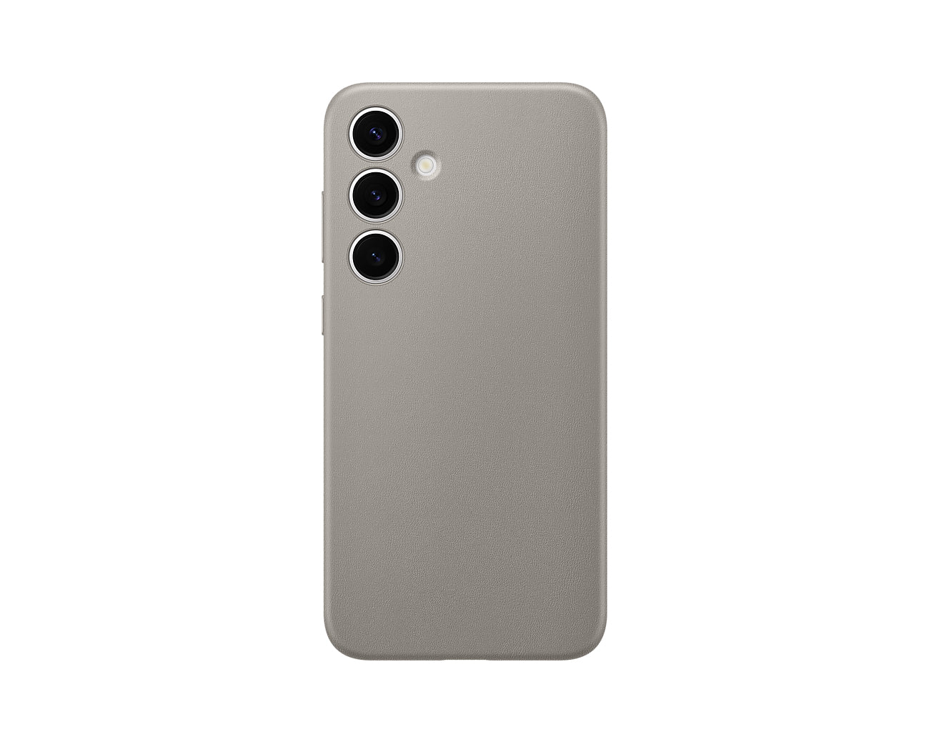 Samsung Backcover – für Samsung Galaxy S24+ – Taupe – Kunstleder