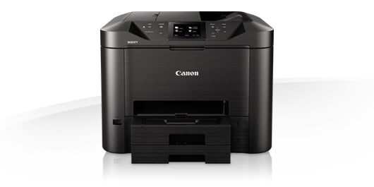 Canon MAXIFY MB5450 – Farbiges Tintenstrahl-MFP A4, 4-in-1 – USB/LAN/WLAN – Duplex, Duplex-ADF – 24 S./Min. S/W