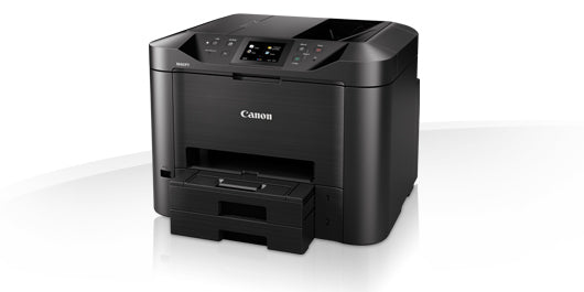 Canon MAXIFY MB5450 – Farbiges Tintenstrahl-MFP A4, 4-in-1 – USB/LAN/WLAN – Duplex, Duplex-ADF – 24 S./Min. S/W