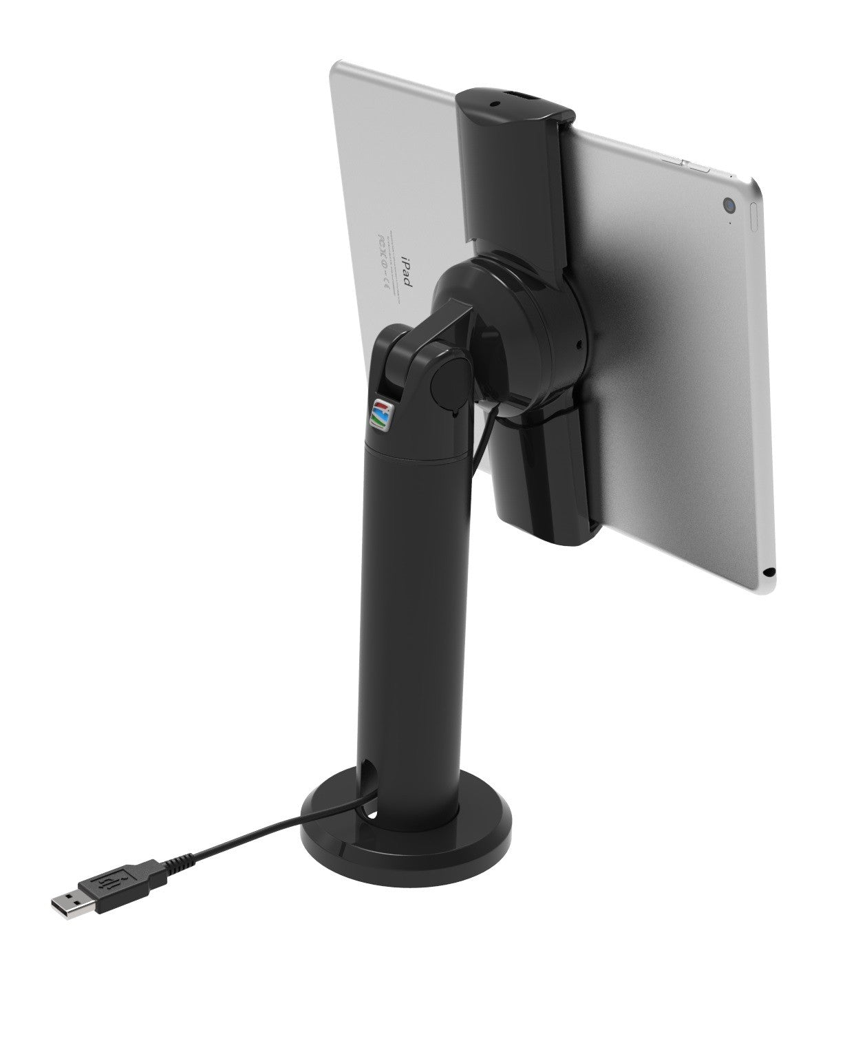 Compulocks Tablet-Tischhalterung – für Tablets/UMPC – Höhe 200 mm – Schwarz