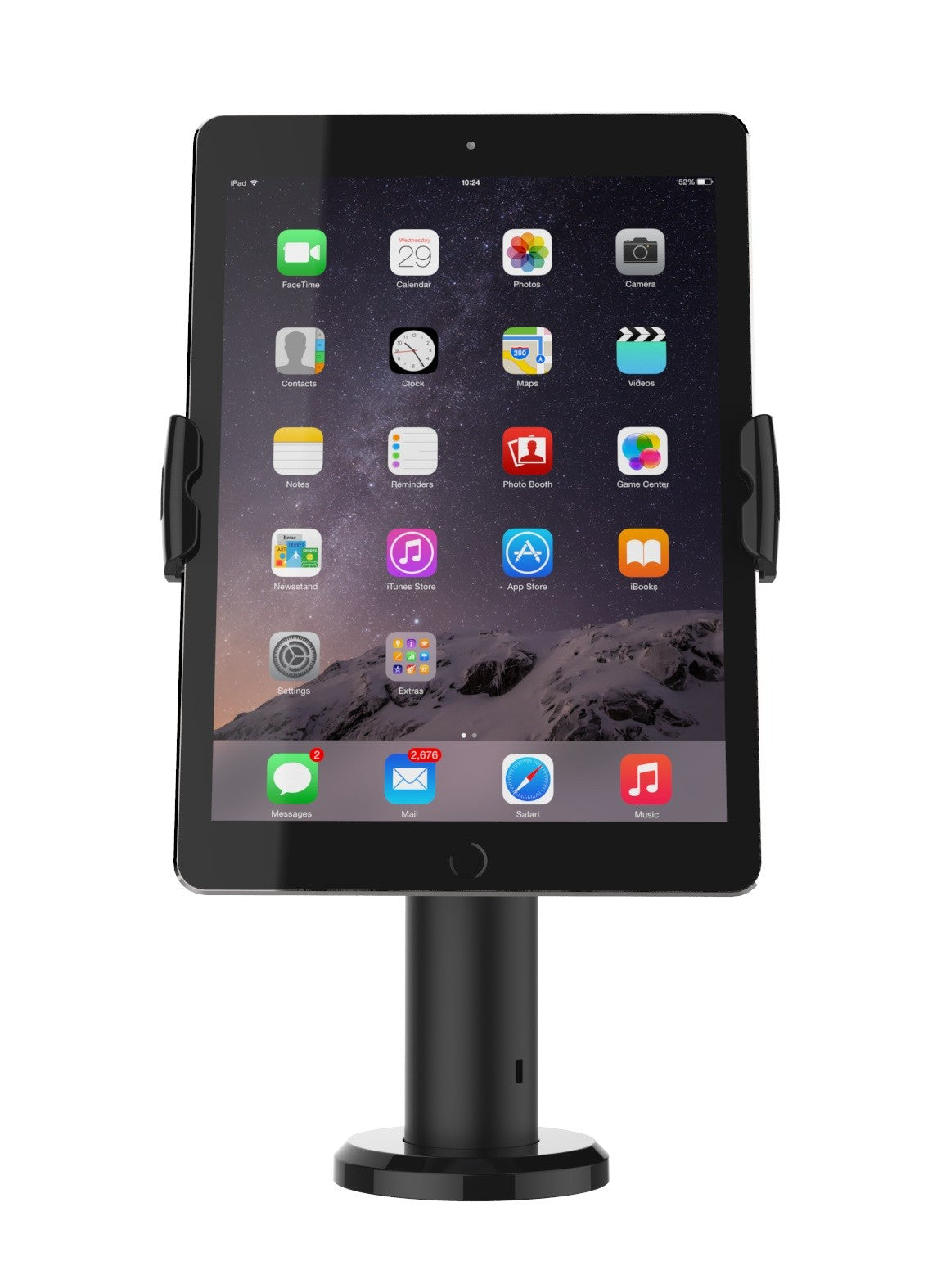 Compulocks Tablet-Tischhalterung – für Tablets/UMPC – Höhe 200 mm – Schwarz