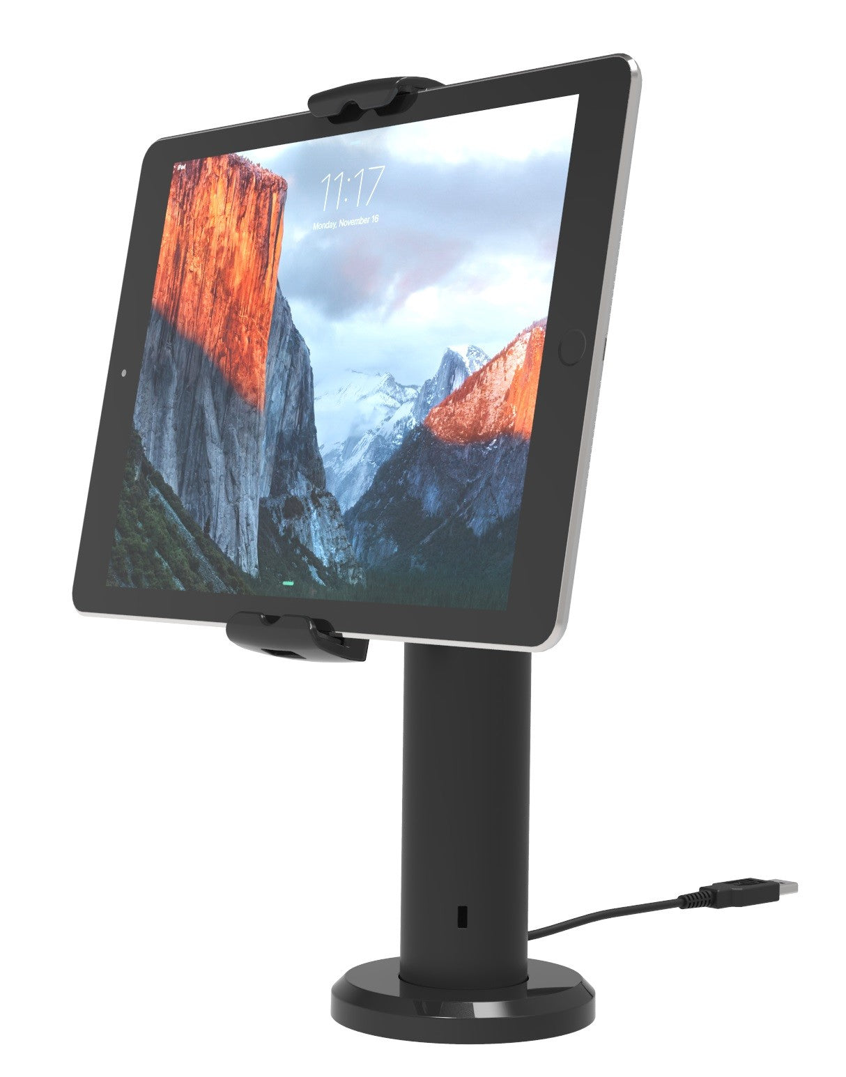 Compulocks Tablet-Tischhalterung – für Tablets/UMPC – Höhe 200 mm – Schwarz